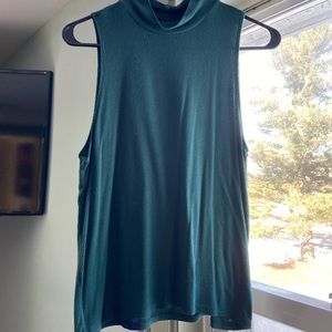 Turtleneck tank top